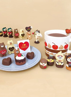 微缩食玩巧克力蛋丘比特猫