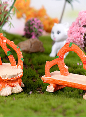 DIY拍摄道具桔色座椅田园风摆件