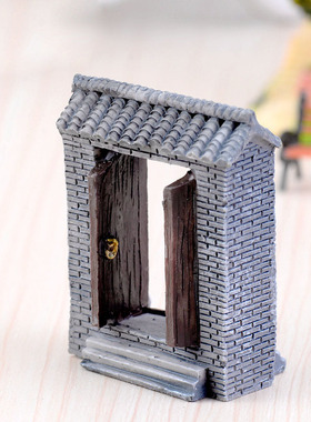 苔藓微景观绿植树脂开关装饰摆件