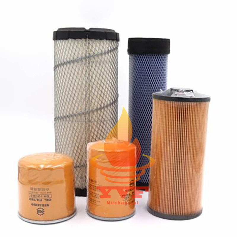 徐工XE75DA 75D挖掘机机油柴油滤芯空气格液压油滤清器全车保养 - 图1