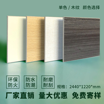 Ice Fire Board Clean Board Fire Prevention A Grade Inorganic Pre-Painted Medical Antimicrobial Background Wall Wood Finish Decorative material