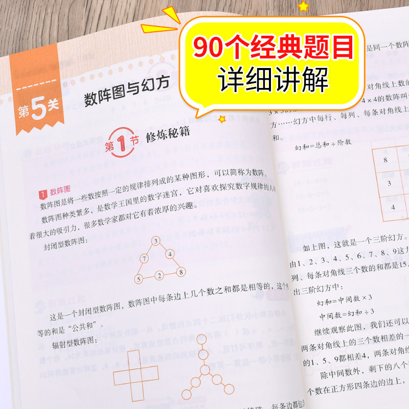 数学思维训练举一反三小学一年级二年级三年级四五六年级上册下册人教版训练题与能力培养奥数思维逻辑训练书籍全套小学辅导教程书