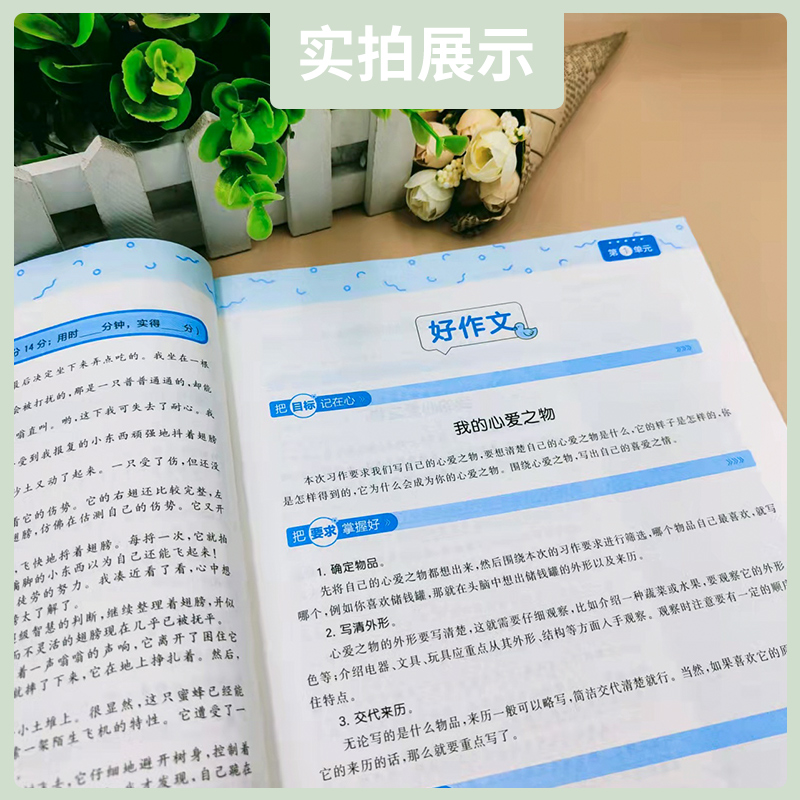 老蔡帮小学语文阅读与作文周测卷小学五年级人教版基础知识手册阅读理解组合专项训练3年级作文优美句子积累阅读答题技巧强化训练-图1