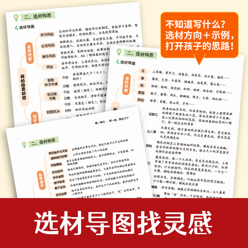 三年级同步作文上册人教版部编版小学3年级作文起步入门作文书开心语文阅读理解专项训练小学生3上作文书范文大全写作技巧书籍下册