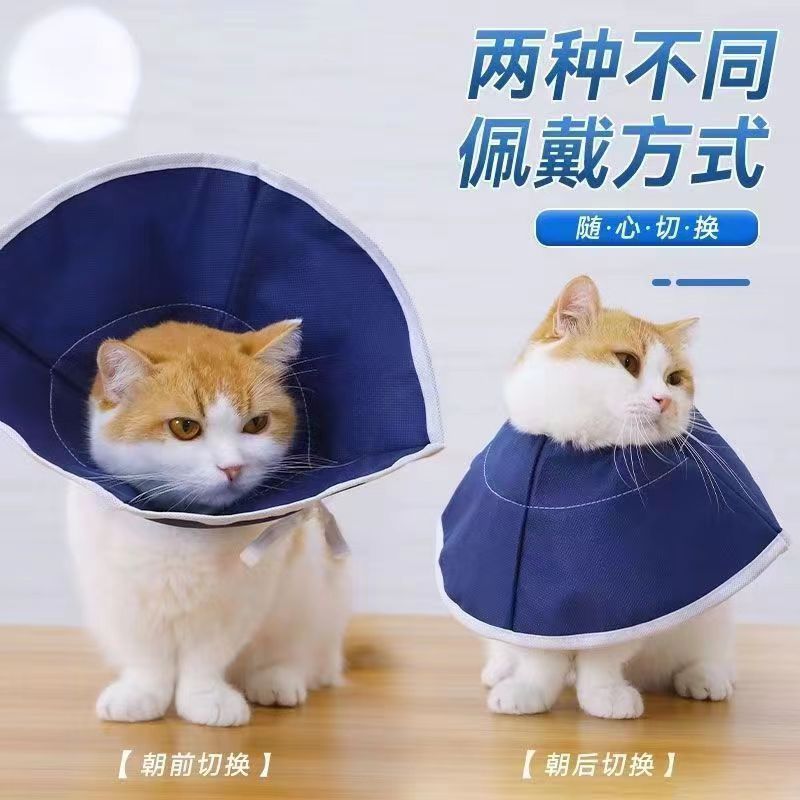 无纺布伊丽莎白圈医用舒适防舔宠物项圈软圈脖圈绝育用品猫咪头套,淘宝优惠券,粉丝福利购,淘宝优惠卷