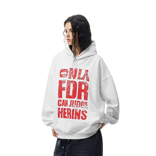 Осенняя толстовка с капюшоном подходит для мужчин и женщин, лонгслив для влюбленных, в американском стиле