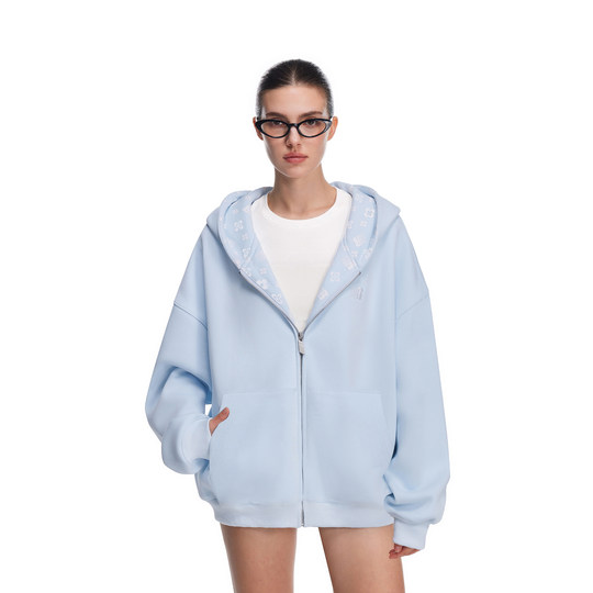 FDR official store American style lining printed sweatshirt jacket