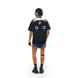 Антибактериальная летняя дорожная футболка с коротким рукавом, оверсайз