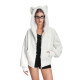 FDR official store mountain sculpture fur sweatshirt jacket