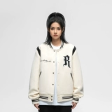 Бейсбольная стеганая форма, демисезонная куртка, парная одежда для влюбленных, в американском стиле, увеличенная толщина, с вышивкой, оверсайз