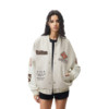 FDR official store diamond embroidered baseball jacket
