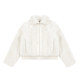 FDR official store fur lapel short sherpa jacket