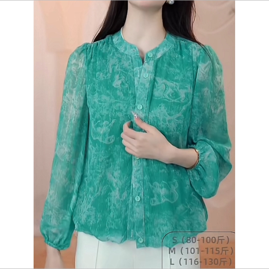 2025春夏新款妈妈装气质开衫外套防晒时尚洋气衬衫宽松减龄上衣女