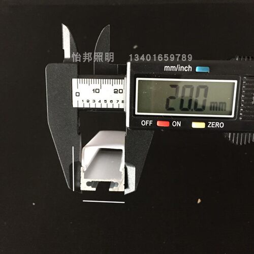 led嵌入式槽线灯条灯带铝槽硬灯条三角槽暗装衣柜橱柜装饰灯槽 - 图2