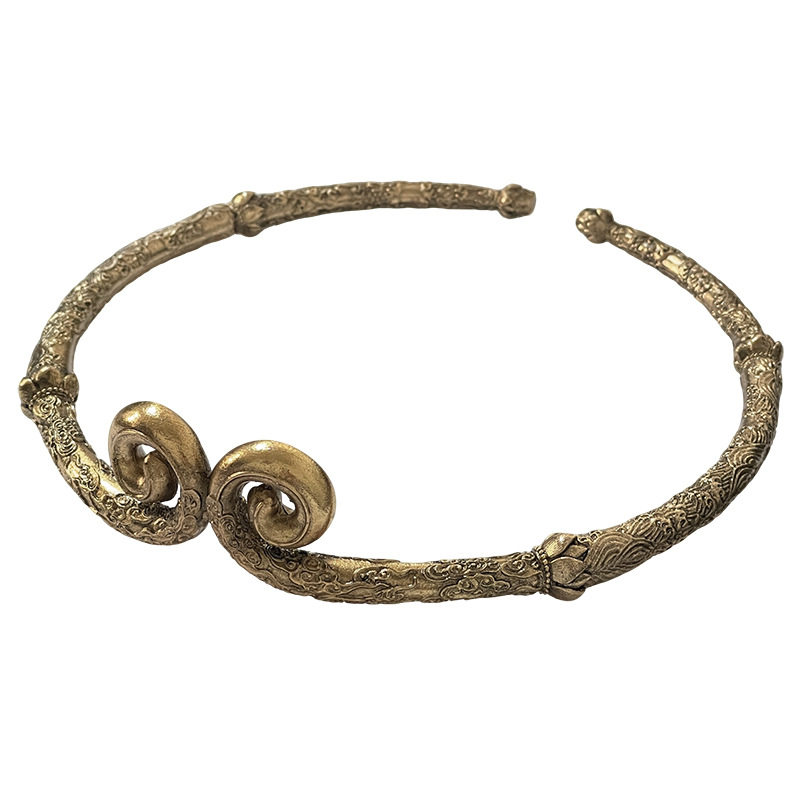 黑神话悟空金箍实体收藏版三件套戒指指环项链徽章纪念首饰摆件