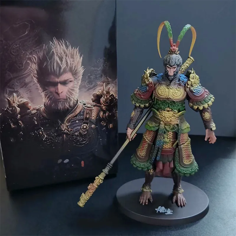 黑神话悟空手办可动模型摆件雕像玩具gk游戏人偶金箍棒桌面摆件