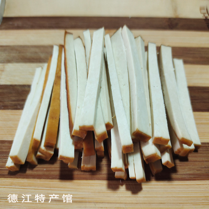 贵州烟熏豆腐干散装1斤铜仁农家土特产原味咸香酸汤柴火老豆腐块