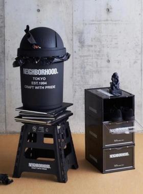 现货户外黑色折叠凳子