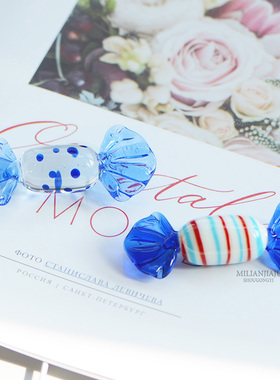 淄博琉璃玻璃糖果可爱儿时回忆