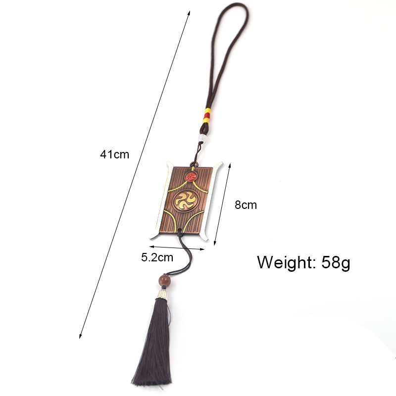 刺客伍六七周边钥匙扣国漫卡通梅花十三魔刀千刃摆件书包挂件装饰 - 图3