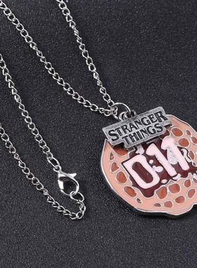 奇怪物语周边项链StrangerThings