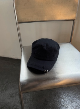 英伦复古做旧显脸小平顶帽马术帽