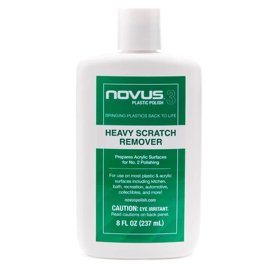 NOVUS Plastic Polish Cleaning Set 塑料划痕清洁抛光打蜡去除剂