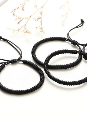 肖战同款藏式金刚结本年红绳手链diy手工编织情侣学生手绳