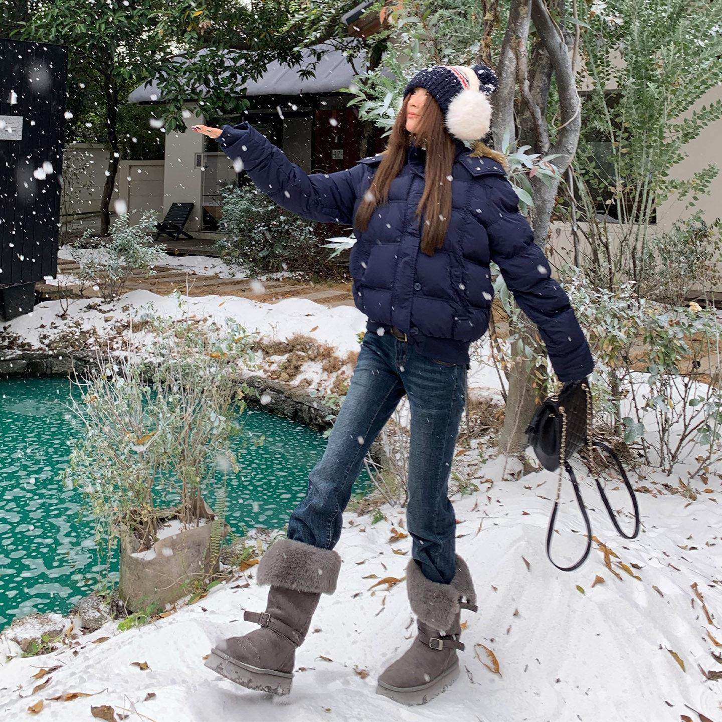 橘子树在哪儿韩系毛领棉衣外套女冬季设计感保暖显瘦气质短款棉服,淘宝优惠券,粉丝福利购,淘宝优惠卷