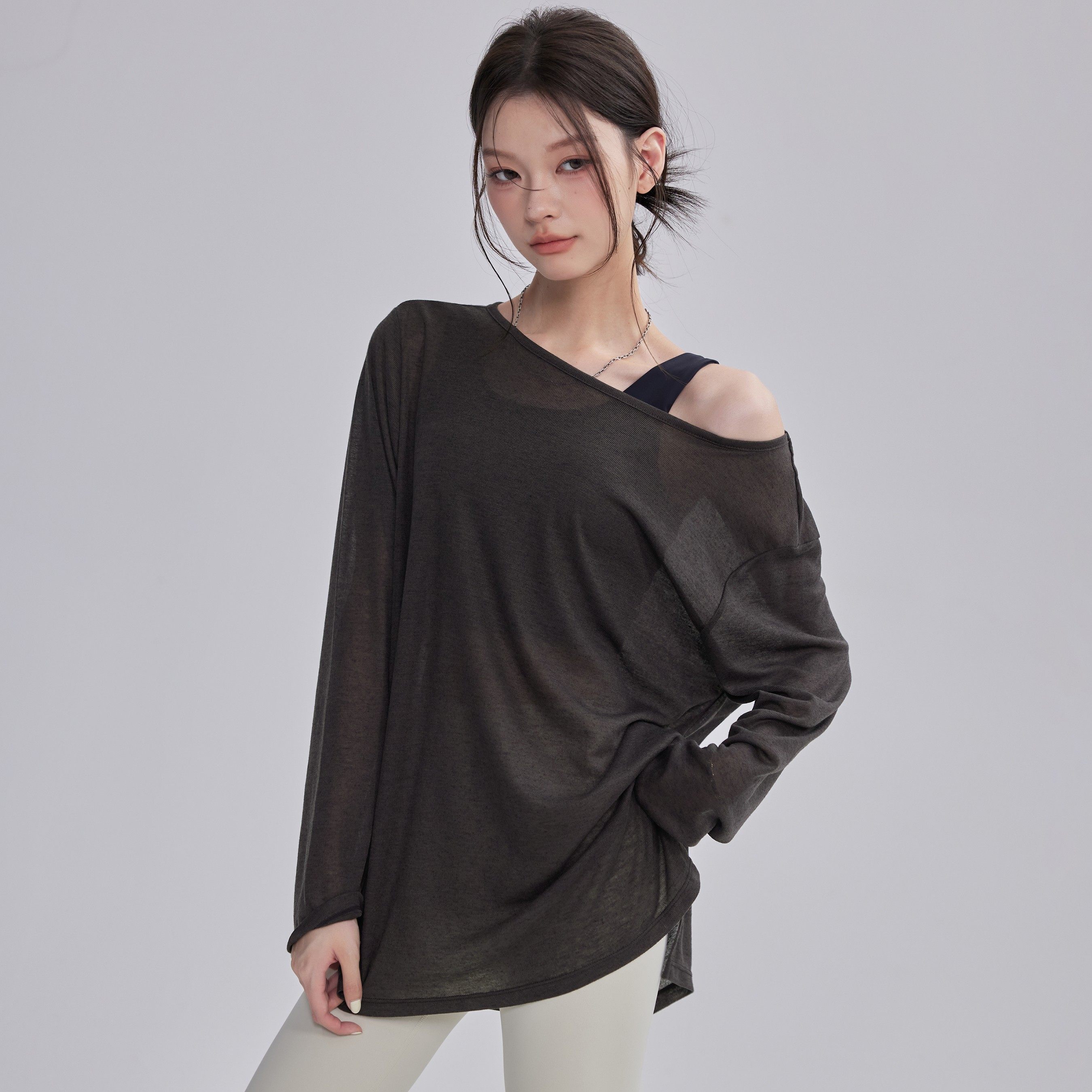 新款透气瑜伽T恤罩衫女薄款显瘦运动健身服长袖普拉提训练上衣夏,淘宝优惠券,粉丝福利购,淘宝优惠卷