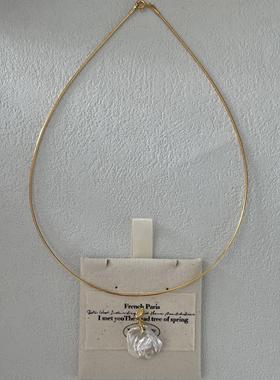 轻奢天然高级感小众设计项链