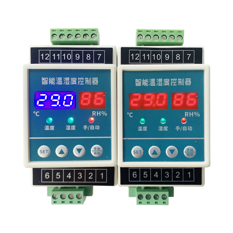 智能温湿度控制器防凝露三路负载双温双湿wsk配电箱全自动除湿 - 图3