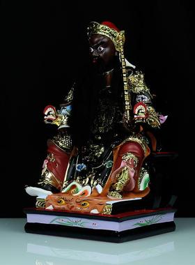 三山国王神像独山巾摆件