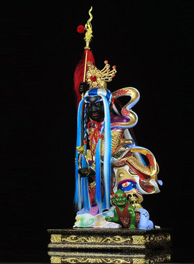 2025年香樟木流氓太子金身太子马来神像木雕摆件12/16/19寸可订制