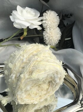 奶黄包|diy新款手编特色混线网红手混线毛线团海马毛编织