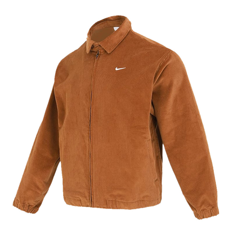 NIKE耐克男子复古休闲灯芯绒拉链翻领休闲夹克外套DX9071-270-386,淘宝优惠券,粉丝福利购,淘宝优惠卷