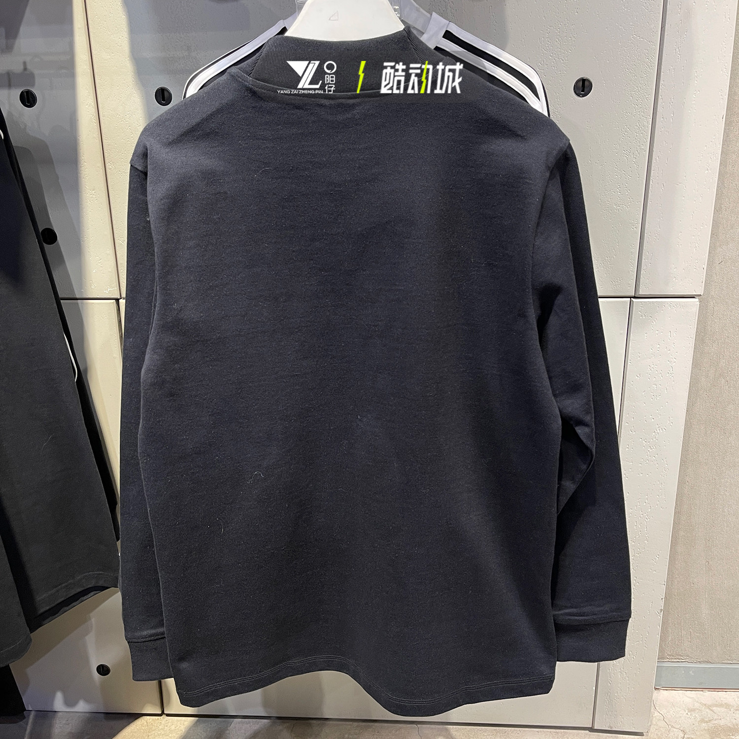 adidas阿迪达斯男女25年春季新款半高领套头衫长袖T恤JD5401 5402,淘宝优惠券,粉丝福利购,淘宝优惠卷