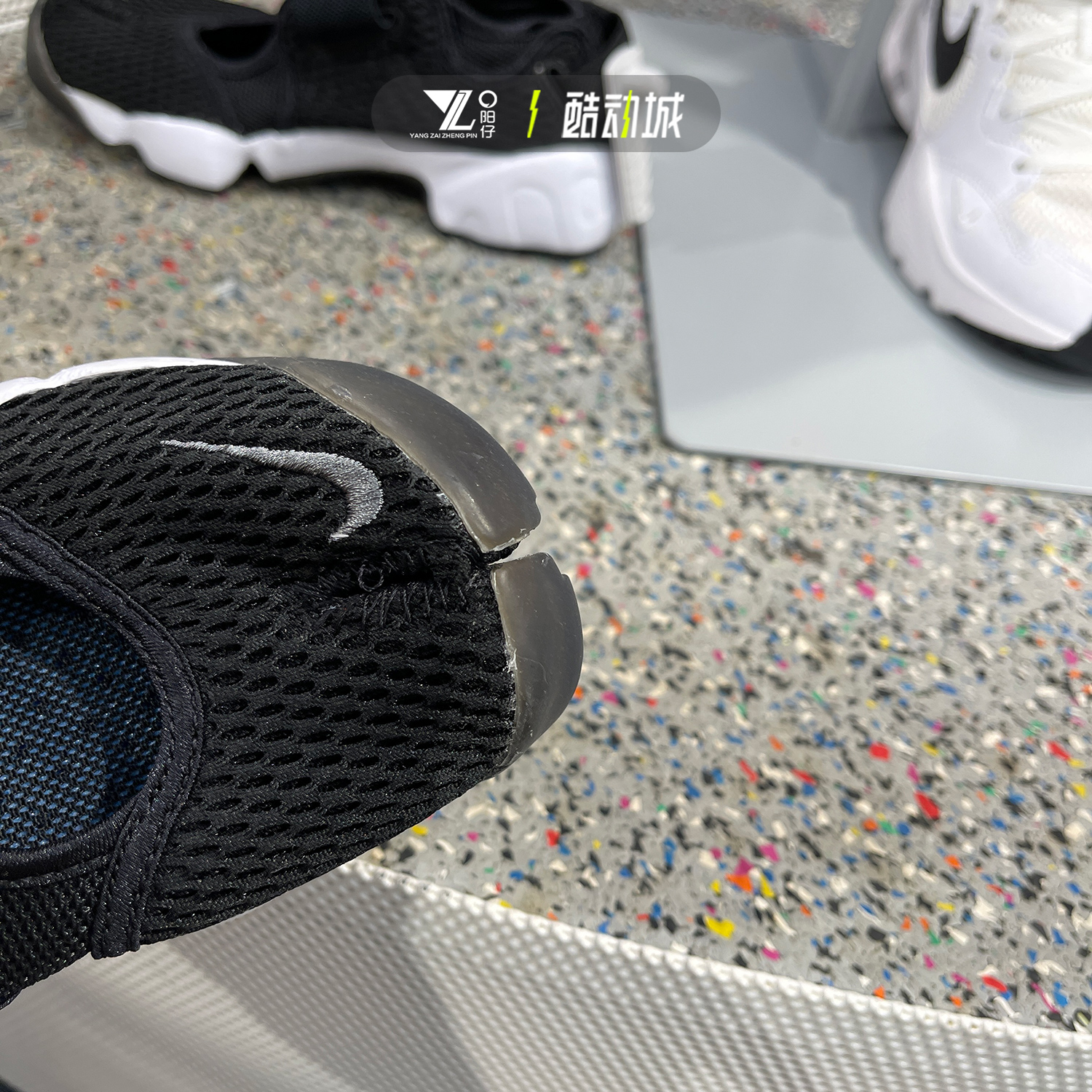 NIKE耐克AIR RIFT BR女子透气轻便缓震分趾休闲运动鞋848386-001 - 图0