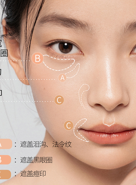 美康粉黛修容遮瑕脸部遮瑕盘膏