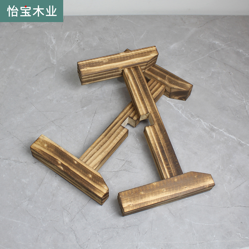 木架酒坛酒缸专用底座水缸底座鱼缸架子实木底座支架置物架碳化木 - 图0