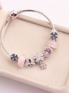 原创风格海洋之心繁星童话手镯女韩版简约个性三生三世琉璃手链女