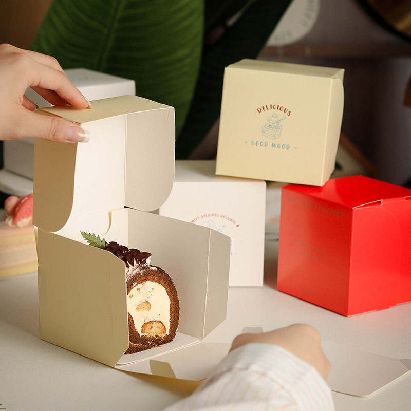 2寸3寸迷你小蛋糕慕斯千层烘焙西点切块法式甜品包装分装打包纸盒,淘宝优惠券,粉丝福利购,淘宝优惠卷