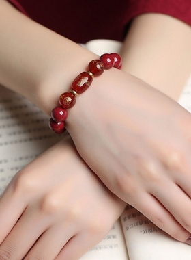 静修缘男女正品朱砂太岁生肖手链