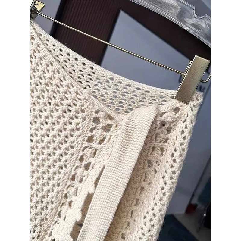 大码胖mm秋冬新款百搭纯色镂空针织半身裙女时尚气质叠穿系带屁帘,淘宝优惠券,粉丝福利购,淘宝优惠卷