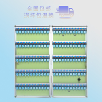 Keybox wall-mounted 96 aluminium alloy key cabinet economical utility factory hotel lock spoon storage box