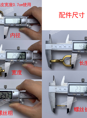 适用于gucci戴安娜包包五金配件
