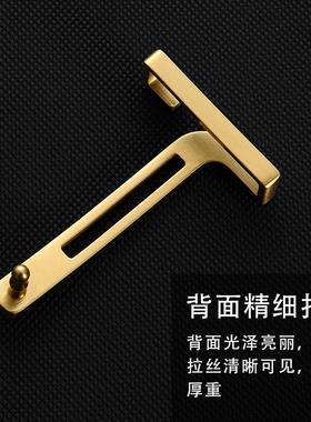 新款不锈钢T字内穿男士皮带扣头