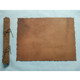 Retail vintage parchment scroll with secret room clues, parchment, hand-painted treasure map certificate, old map, ancient scroll