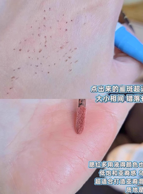DEZONE黛庄双头腮红雀斑笔多用笔