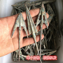 Ancient Play Miscellaneous Collection Antique Ancient Soldier Arrows Bronze Arrowhead Handicraft Swing Pieces Film and TV props Single price